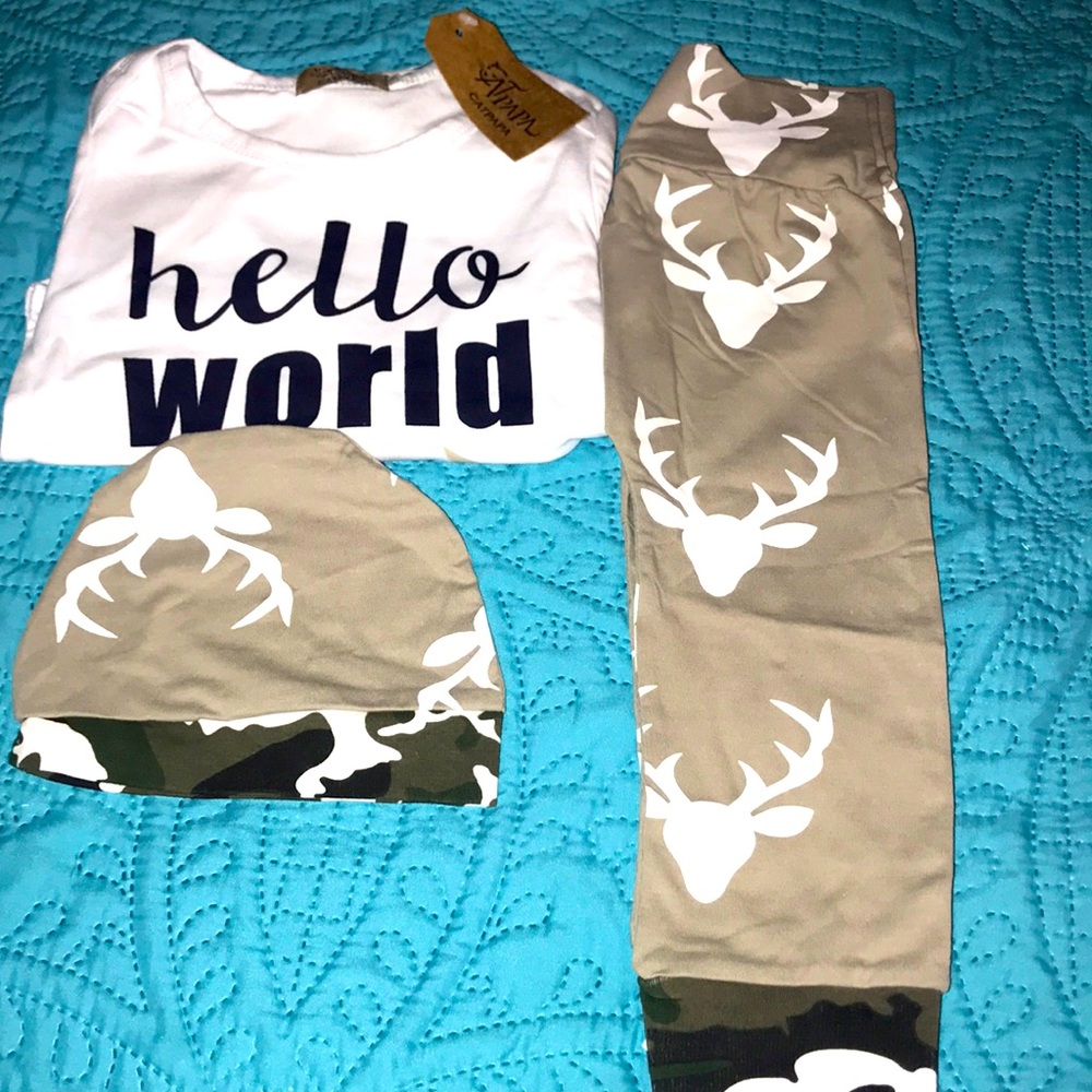 New 3Pc Pajamas